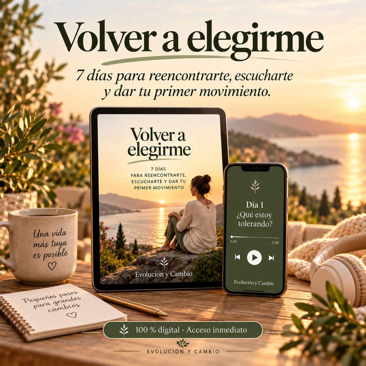 Volver a Elegirme – Experiencia guiada de 7 días